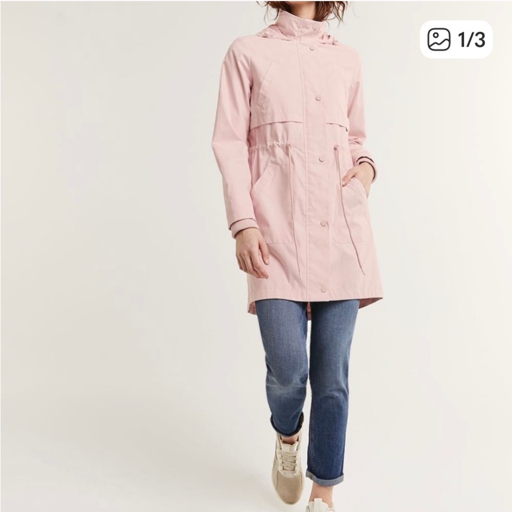 Zara RUBBERIZED RAINCOAT